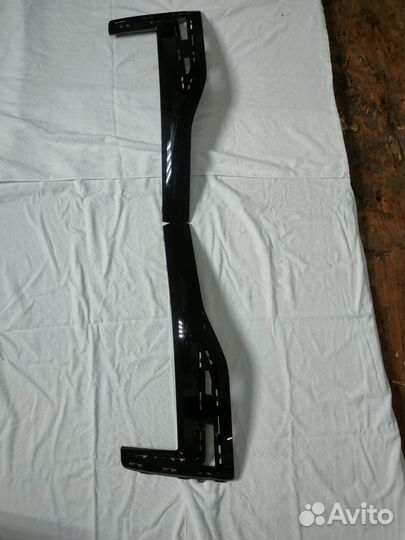 Накладка бампера переднего L и R Москвич 3