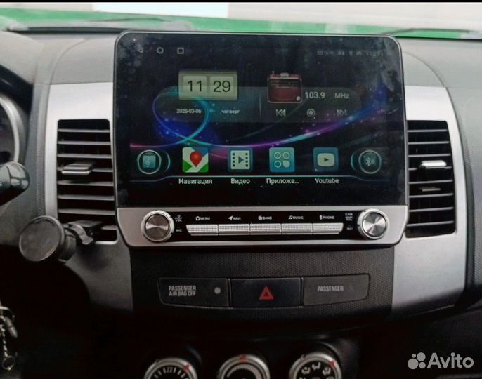 Mitsubishi Outlander XL магнитола Android AMG