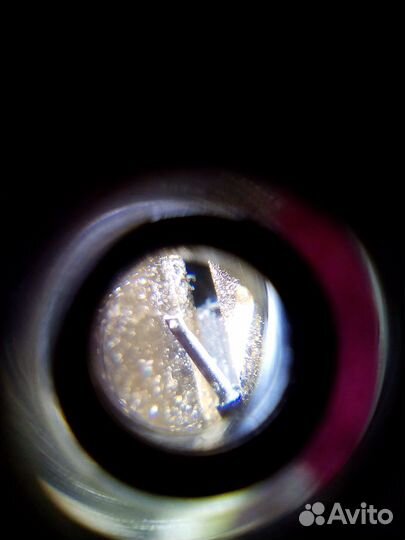 Для иглы вертушки 60х-кратный микроскоп
