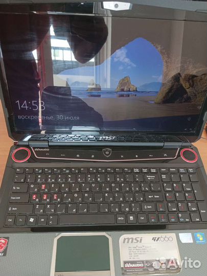 Игровой ноутбук msi