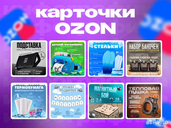 Инфографика для маркетплейсов