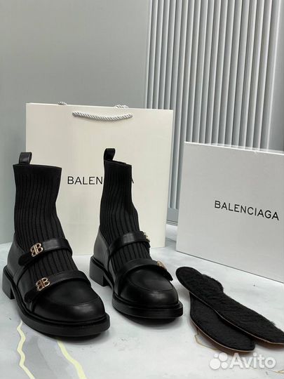 Ботинки чулки Balenciaga