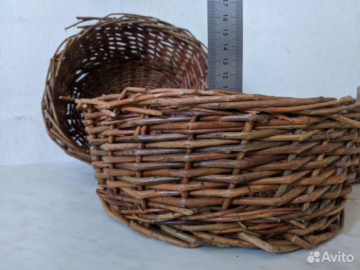 Корзина, лукошко, кашпо подвесное, напольное СССР