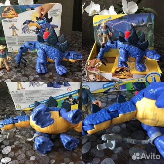 Игрушки jurassic world imanginext