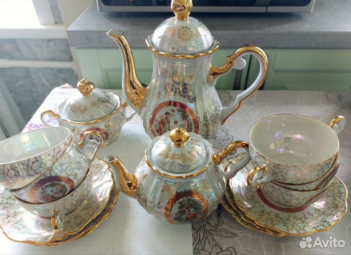 Кофейный сервиз мадонна гдр