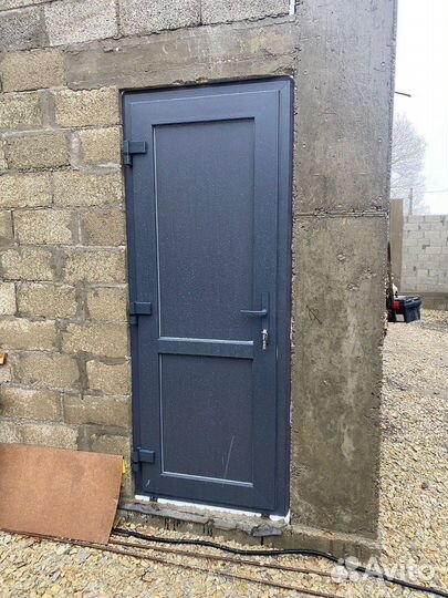 Пластиковые окна графит