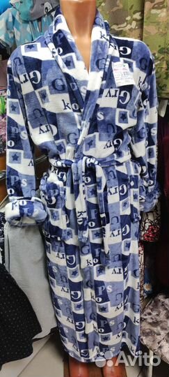 Халат банный мужской