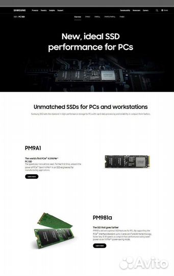 Новый SSD 512Gb Samsung PM9A1 (980 pro oem)