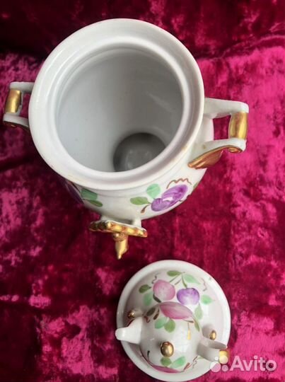 Сахарница самовар Сысерть