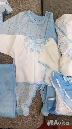 Комплект на выписку для мальчика