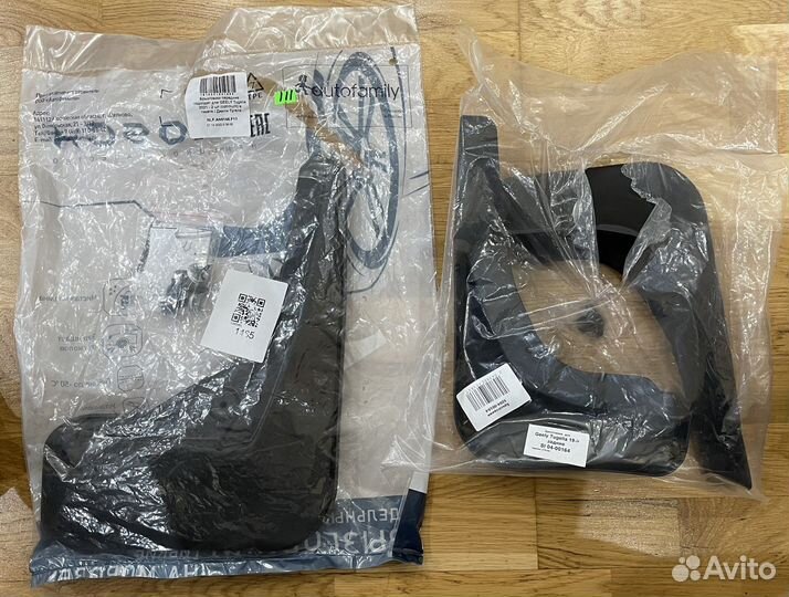 Брызговики geely tugella