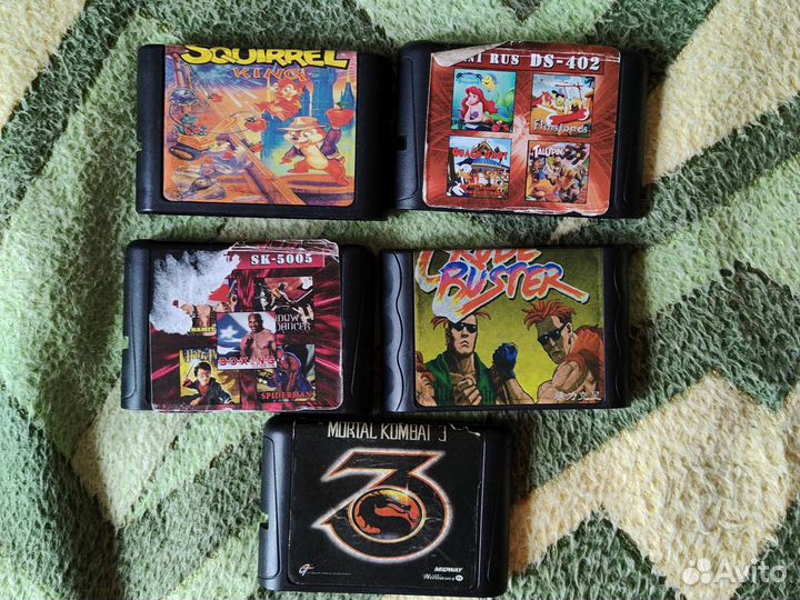 Картриджи sega