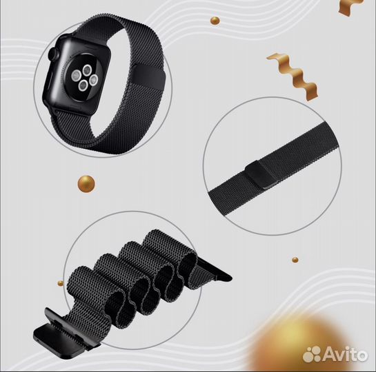 Ремешок+чехол для Apple Watch 44