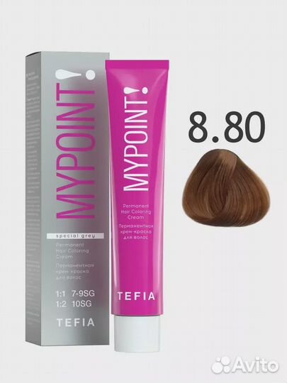 Tefia Mypoint профессиональная краска.8.80 светлый