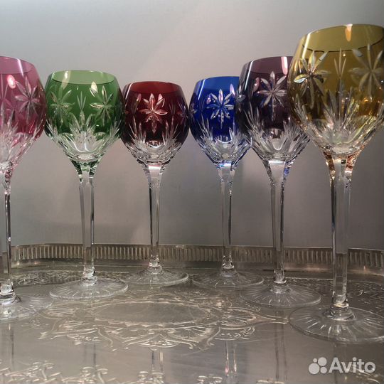 Фужеры хрустальные Германия