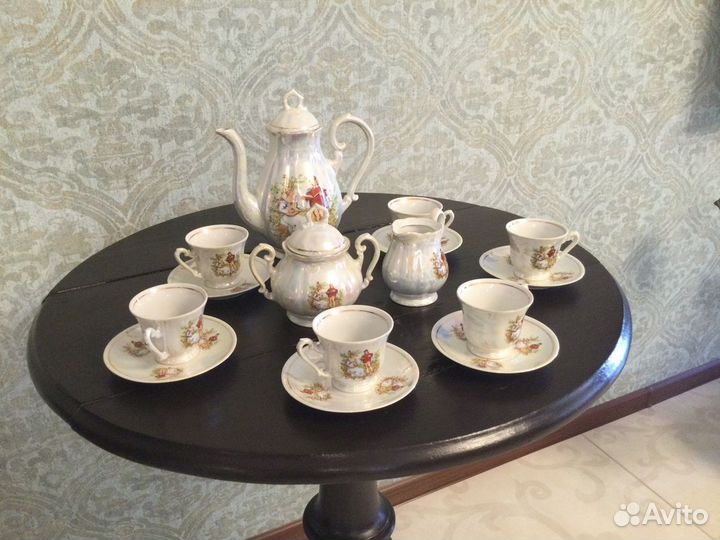 Сервиз кофейный (Мадонна, пастушка)