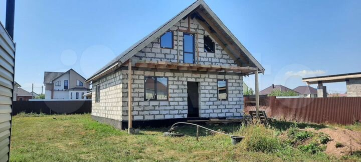 Дом 126,7 м² на участке 8 сот.