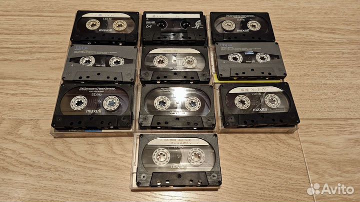 Кассеты Maxell UD l (Normal Position) б/у 10шт