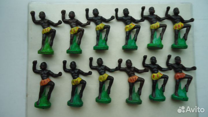 Солдатики. Зулусы. Туземцы. Негры