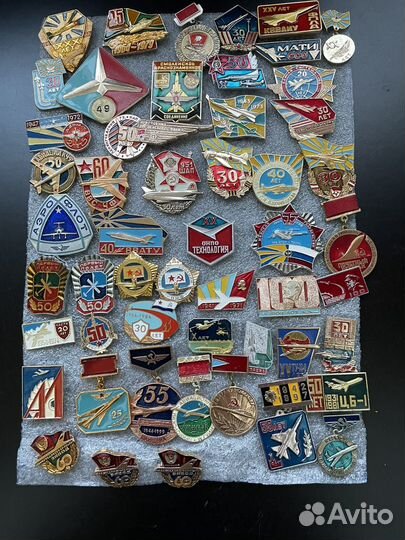 Значки авиация СССР (7)