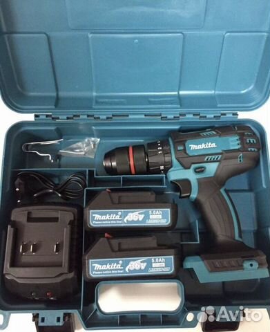 Шуруповерт makita 36v ударный новый