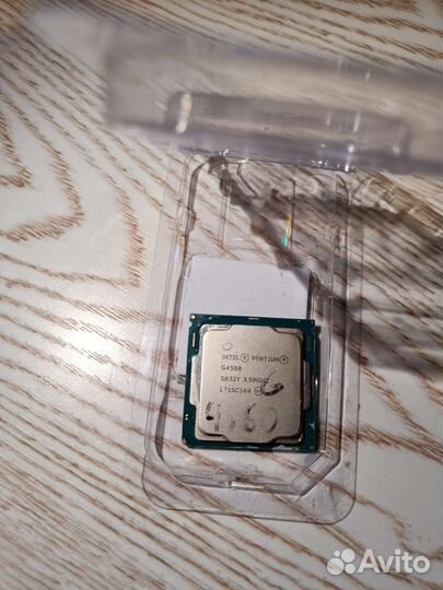 Процессор intel pentium g4560