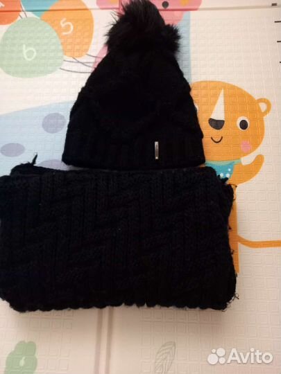 Зимняя шапка и снуд