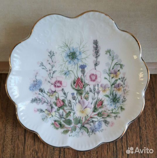 Декоративная тарелочка Англия винтаж