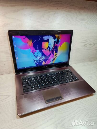 Игровой Asus 17'3/10озуSSD256/i5-2450m/GT540m