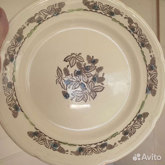 Тарелка винтажная зик