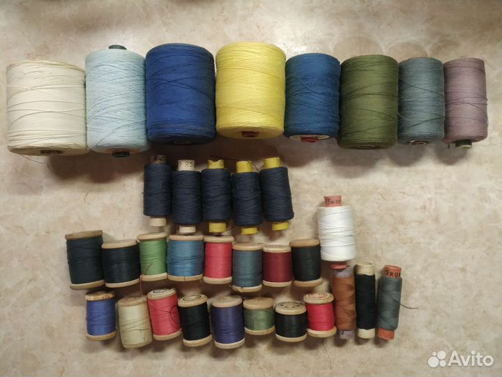 Нитки катушечные ссср, большой выбор
