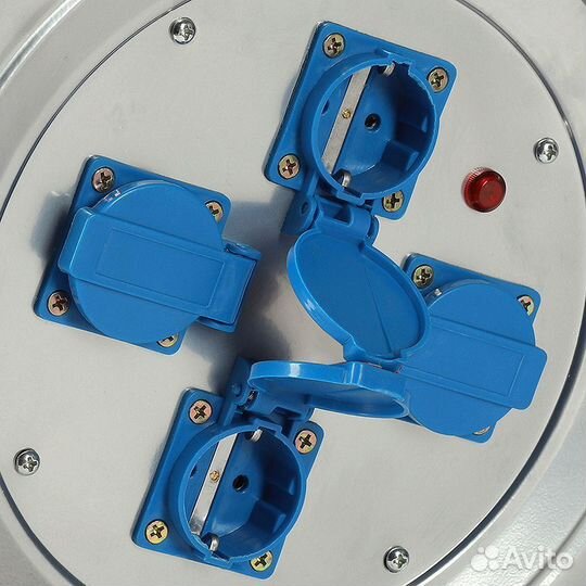 Удлинитель силовой на катушке (481S-4005) с заземл