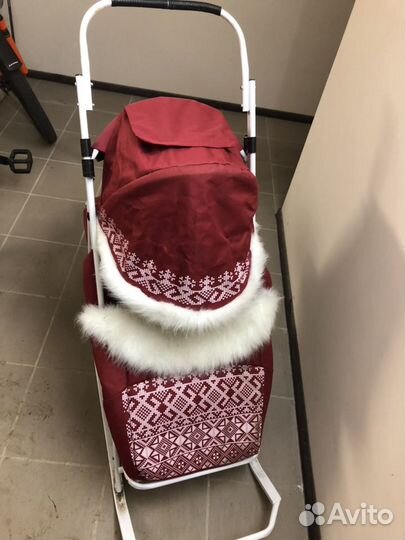 Коляска санки