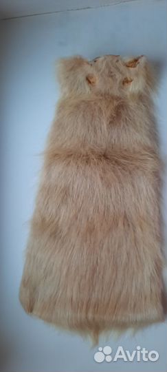 Мех шкурка нутрии (рукавом / спинка и брюшко)