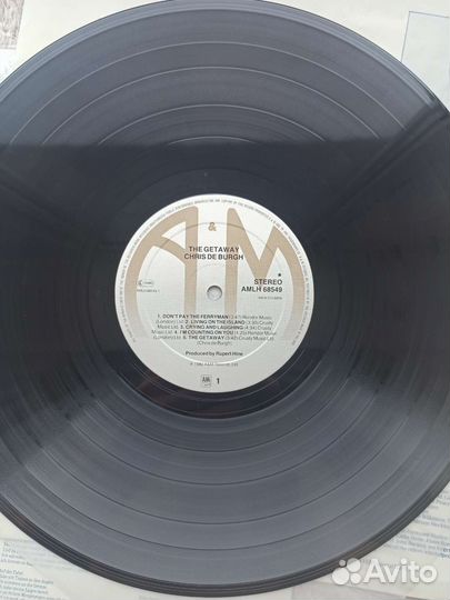 Chris de Burgh–The Getaway(LP, EU)