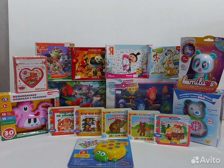Игрушки,пазлы