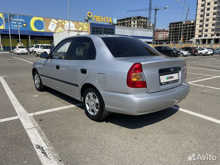 Hyundai Accent 1.5 AT, 2007, 233 000 км
