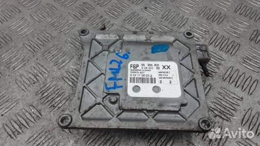 Блок управления двигателем opel vectra C (FML26PF0
