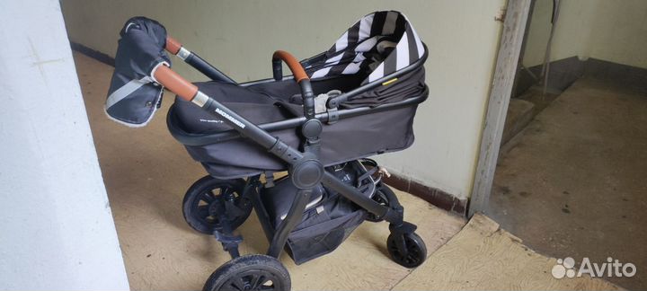 Коляска happy baby+ сумка для коляски+рукавицы