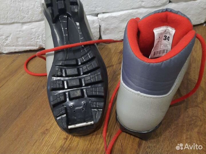 Лыжные ботинки детские