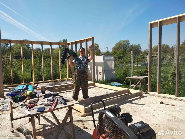 Строительство каркасных домов, гостиниц