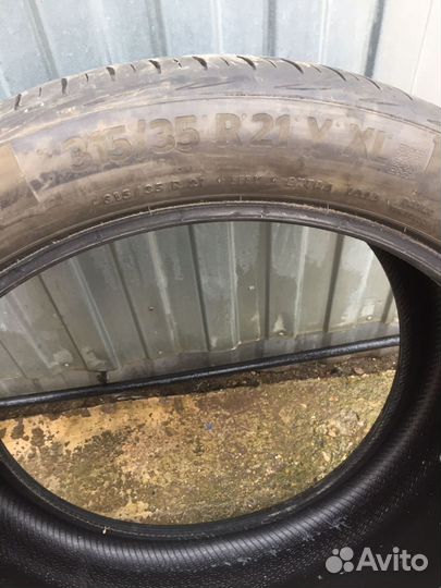 Continental ContiPremiumContact 6 275/40 R21 и 315/35 R21