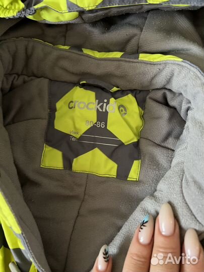 Детский демисезонный комбинезон 80-86