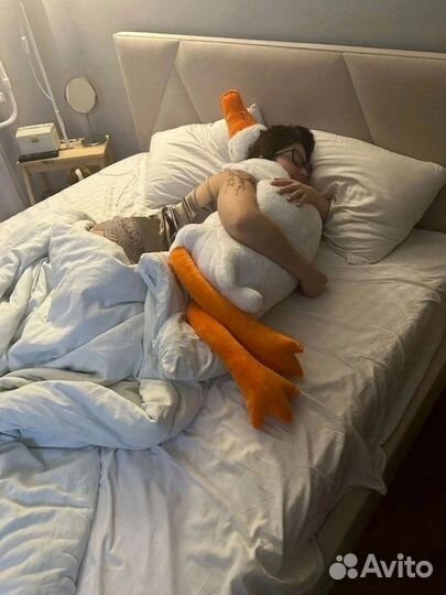 Гусь обнимусь подушка игрушка90,130,160,190 см