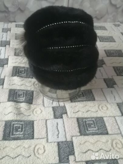 Шапка норковая женская