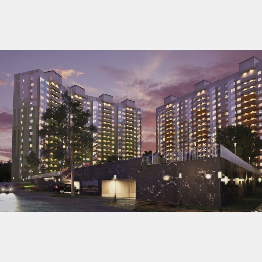 1-к. квартира, 40,7 м², 15/17 эт.