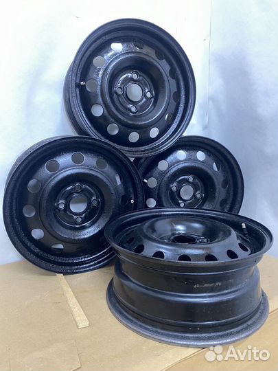 Штампованные диски r15 на kia rio (Solaris)