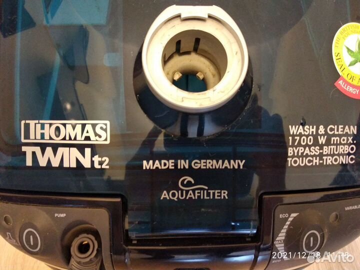 Моющий пылесос Томас аквафильтр 1700W продам