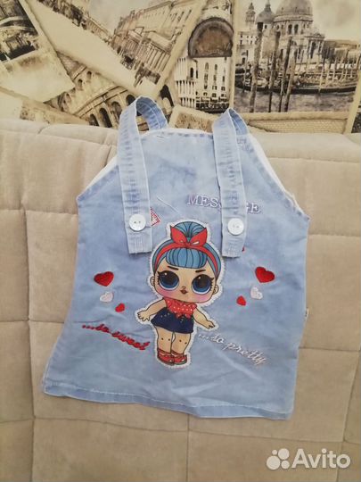 Детские вещи для девочки 86