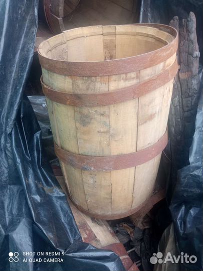 Деревянная бочка